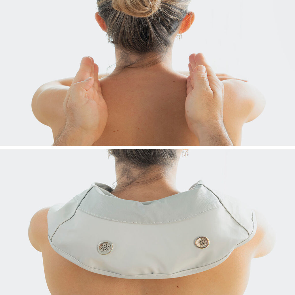 Masseur cervical à tapotements avec chaleur