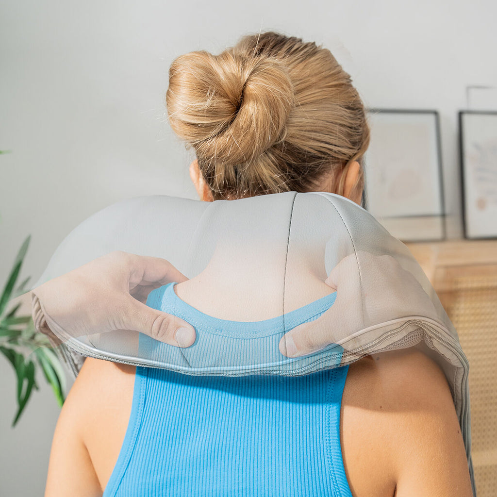 Masseur shiatsu rechargeable à 2 têtes