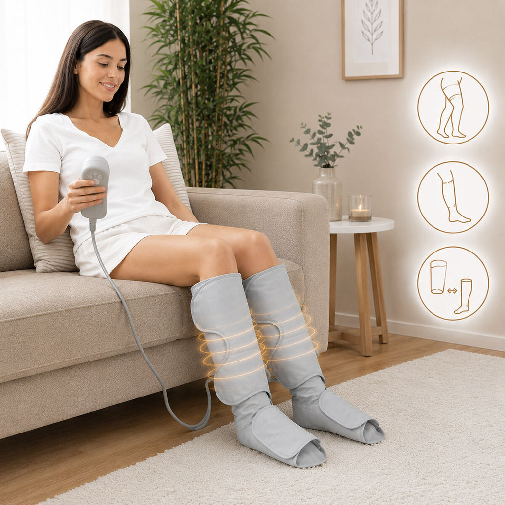 Bottes de pressothérapie pour les jambes