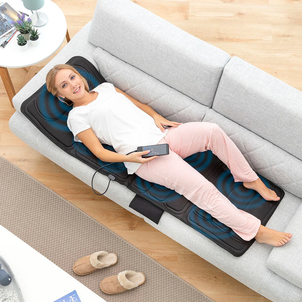 Tapis de massage vibrant avec chaleur lombaire